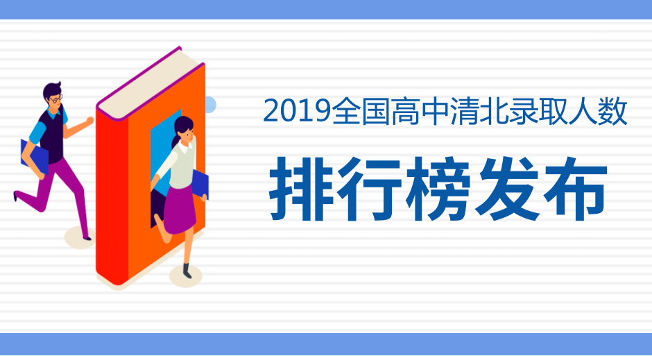 2019年全國高中清北錄取人數(shù)排行榜發(fā)布，數(shù)據(jù)背后值得關(guān)注！